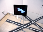 Glastisch "Antibes" und 3d-Animation "Villa", 2012
